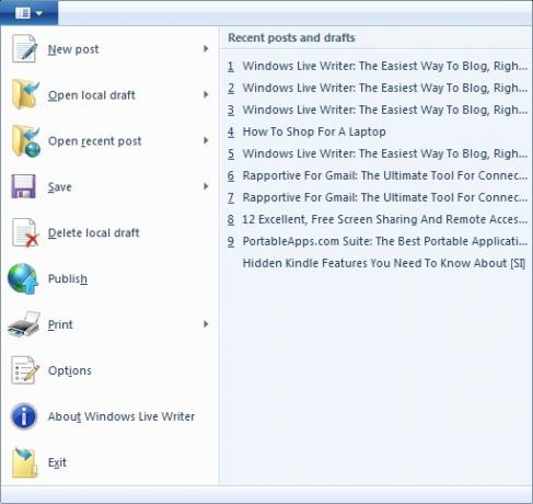 Windows live blog scriitor