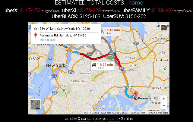 Uber Fare Estimare2