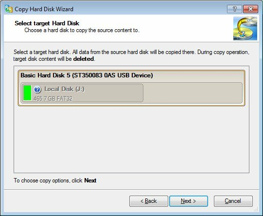 Clonarea simplificată cu Paragon Drive Copy 10 [MakeUseOf Giveaway] pasul 3