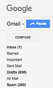 Faceți Gmail mai puțin distragător prin întreruperea e-mailurilor primite pentru o durată de timp Boomerang Pauză 1
