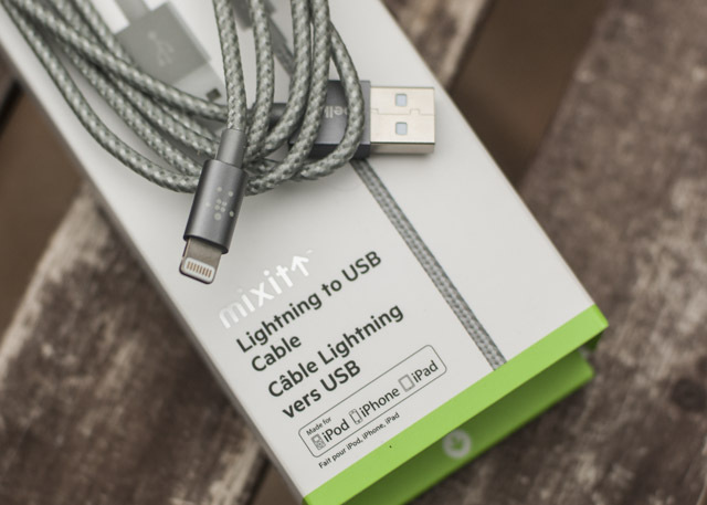 Coș rotund de revizuire Lightning Cable