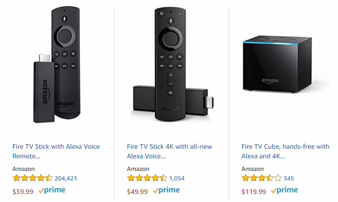 Costul Fire TV pe Amazon