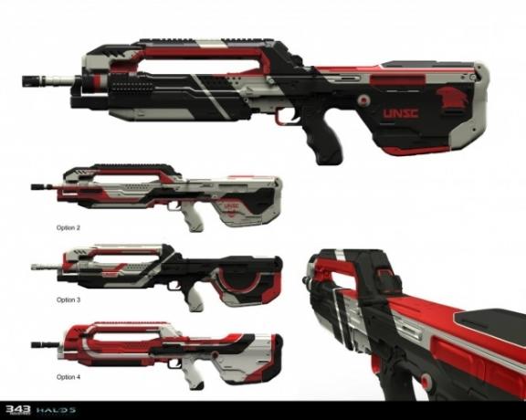 Halo 5 Guardians Weapon Concept Art Exemplu