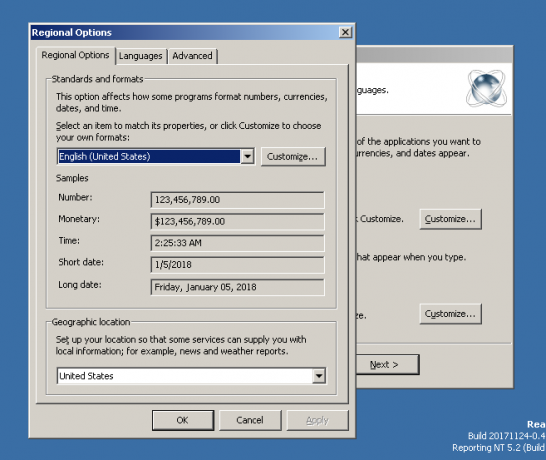 reactos revizuirea limbajului setupwizard3