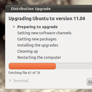 actualizați instalarea ubuntu