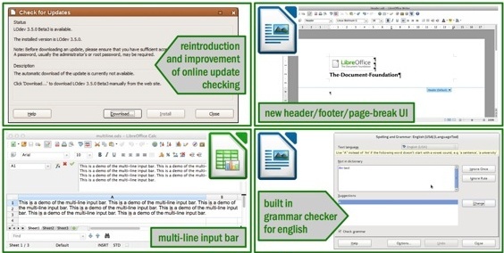 Publicat LibreOffice 3.5, oferă noul instrument de verificare a gramaticii [Știri] libreoffice1