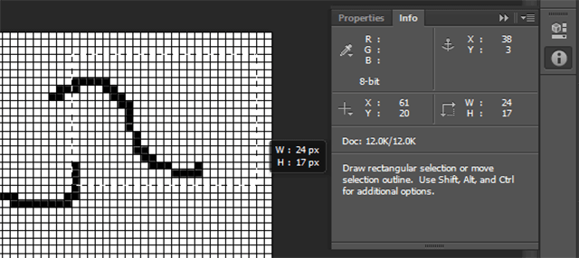 Photoshop-pixel-artiști-cursor-poziție