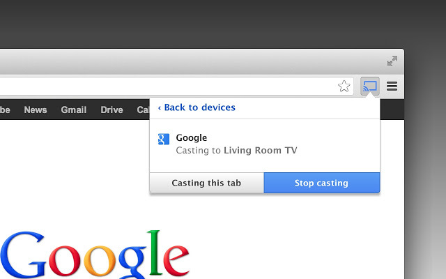 suport chromecast