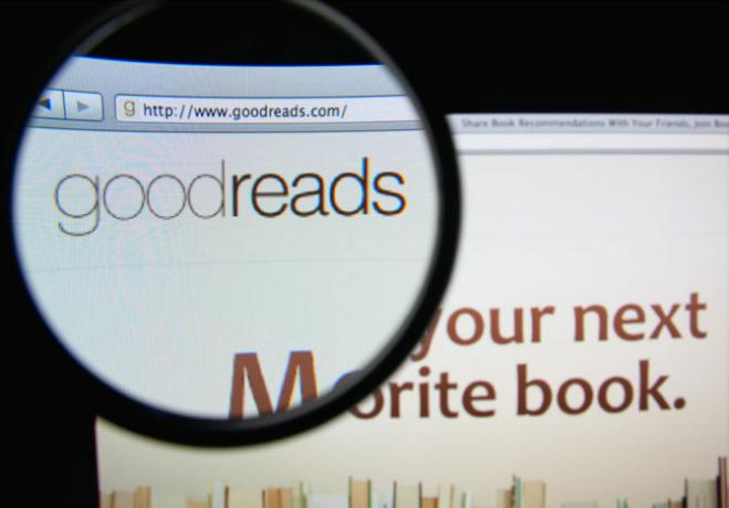 site-ul goodreads