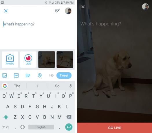 periscop de streaming în direct pe twitter