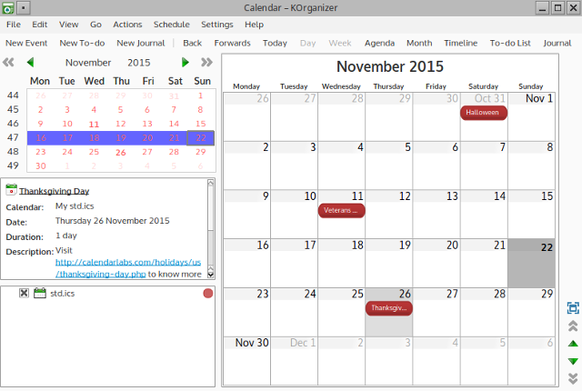 linux-calendare-KOrganizer