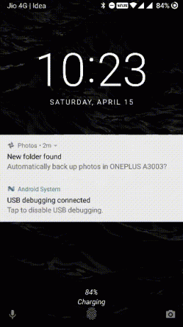 Android deblochează lockscreen