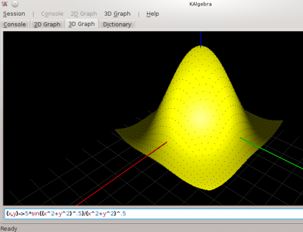 linux-win-matematica-kalgebra3d