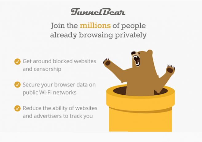 tunnelbear vpn crom