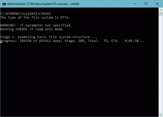 Comenzi esențiale pentru Windows CMD pe care ar trebui să le cunoașteți chkdsk