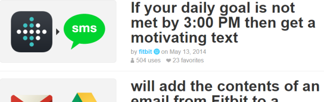 IFTTT introduce canale eBay și Fitbit fitbitifttt 640x203