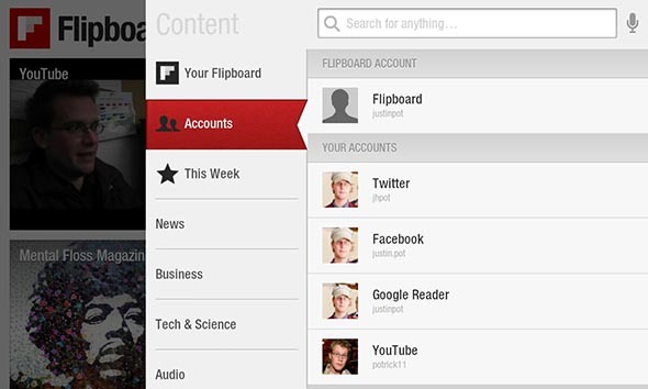 flipboard pentru Android