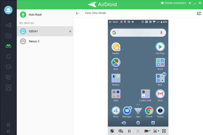 Înregistrați ecranul Android pe computer cu AirDroid