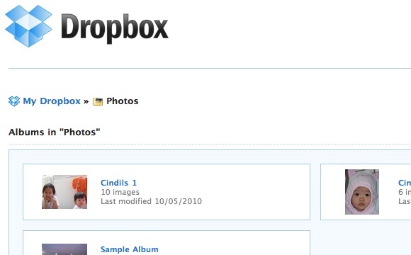 prezentare foto dropbox