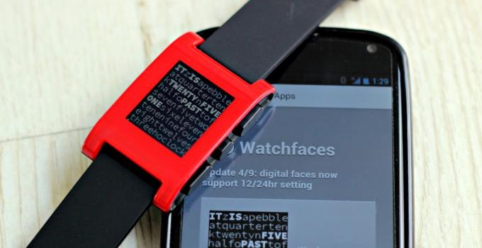 pebble review smartwatch